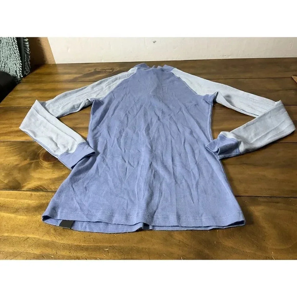 Mountain Warehouse Women's Size 8 Long Sleeved Zip Neck Top Blue 1/4 Zip - Picture 8 of 8